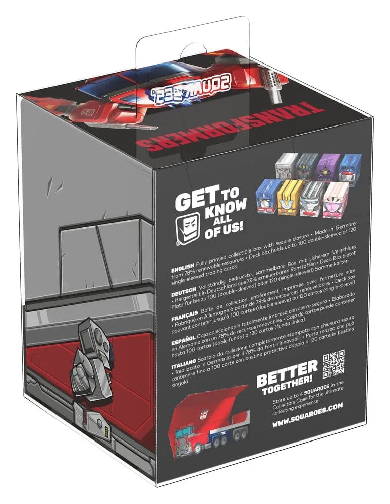 Transformers Deck Box – Megatron Squaroes TR005 10