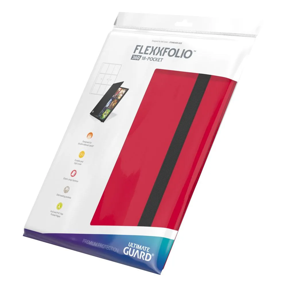 Ultimate Guard Card Binder – Red Flexxfolio 360 18-Pocket 8