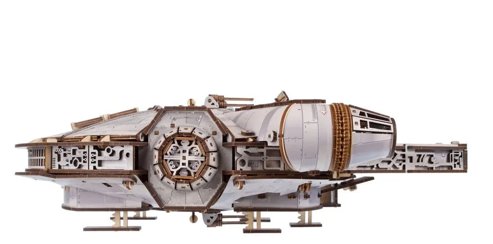 Star Wars Wooden Model Kit – Millennium Falcon 1/75 Scale 2