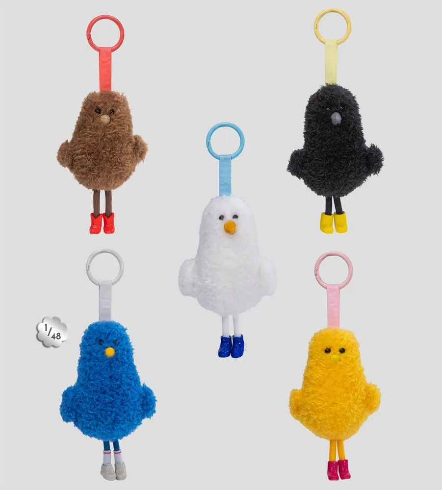 Birds N Boots Bag Clips – Blind Box Display of 4 8 cm