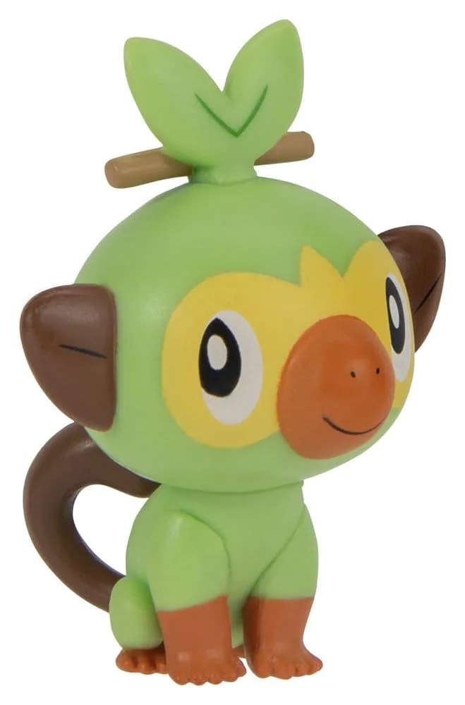 Pokémon Figure Set – Clip ‘n’ Go Grookey and Poké Ball 7