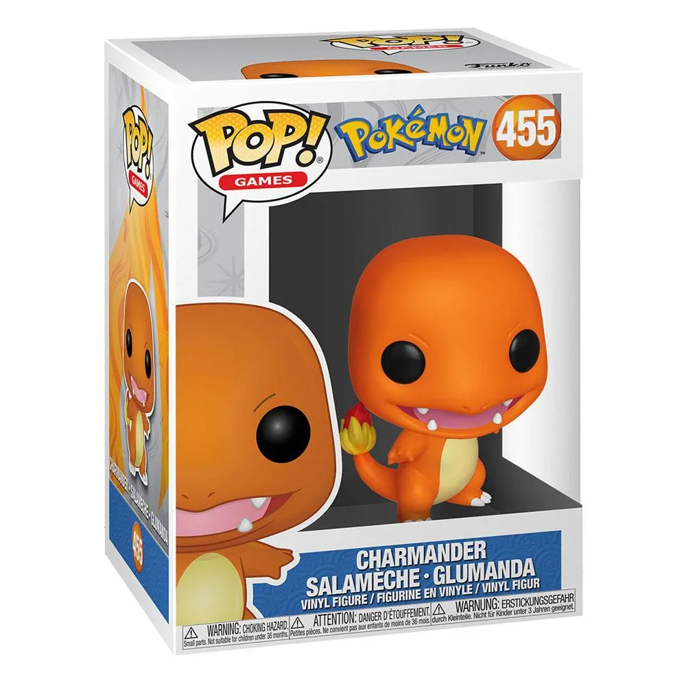 Pokémon Vinyl Figure – Funko Pop Games Charmander 9 cm 2