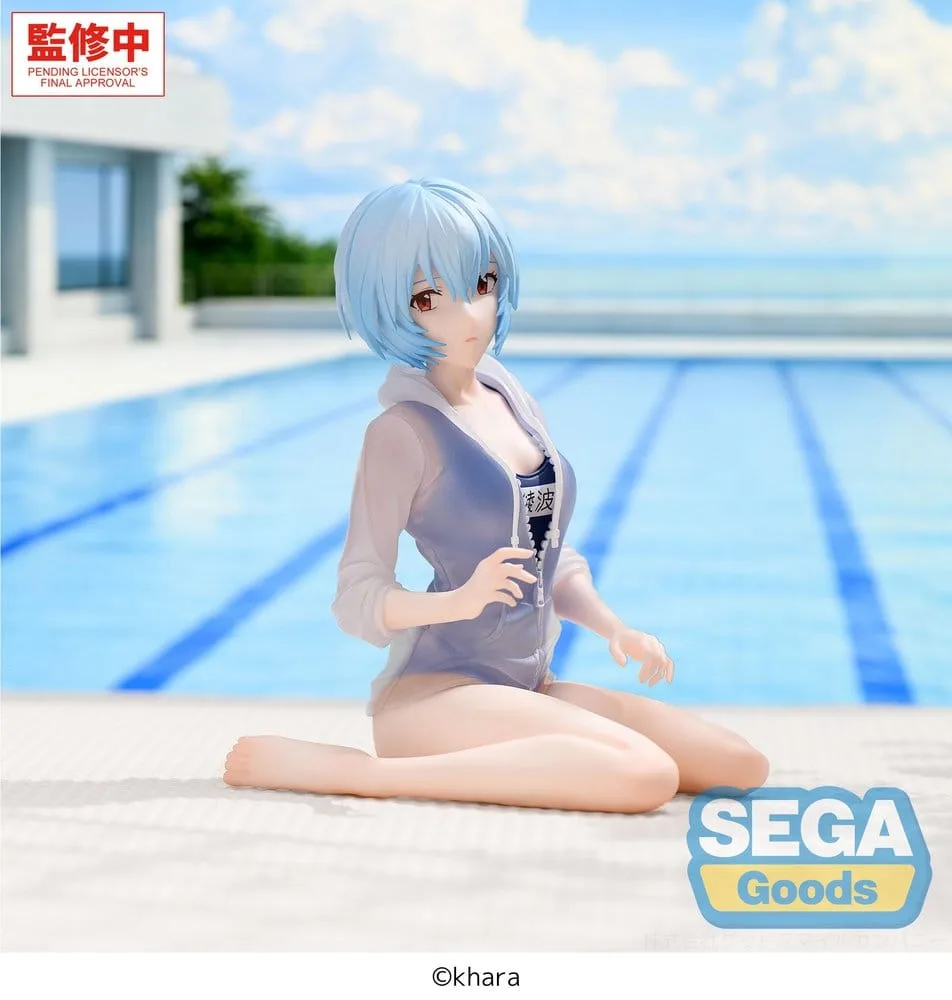 Rebuild of Evangelion PVC Figure – Rei School Swimsuit 13 cm 2