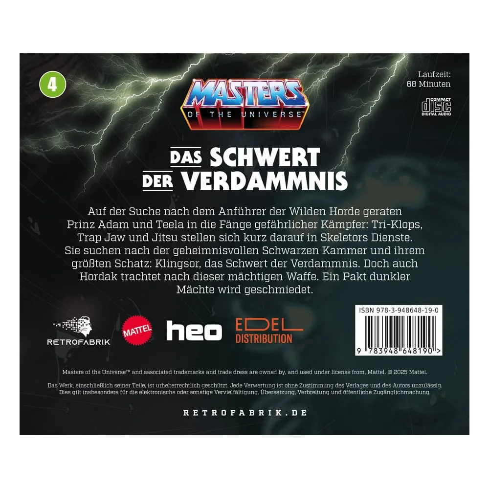 Masters of the Universe Radio Play CD – Episode 4 German 3