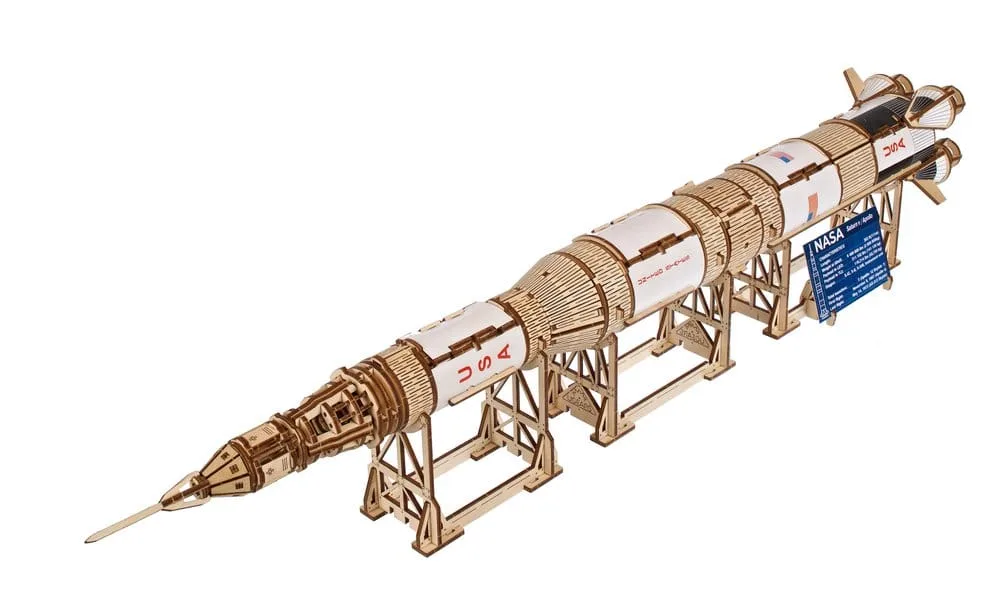 NASA Wooden Model Kit – Saturn V 10