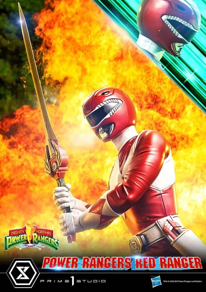 Mighty Morphin Power Rangers Statue – Red Ranger 1/4 Scale 62 cm 6
