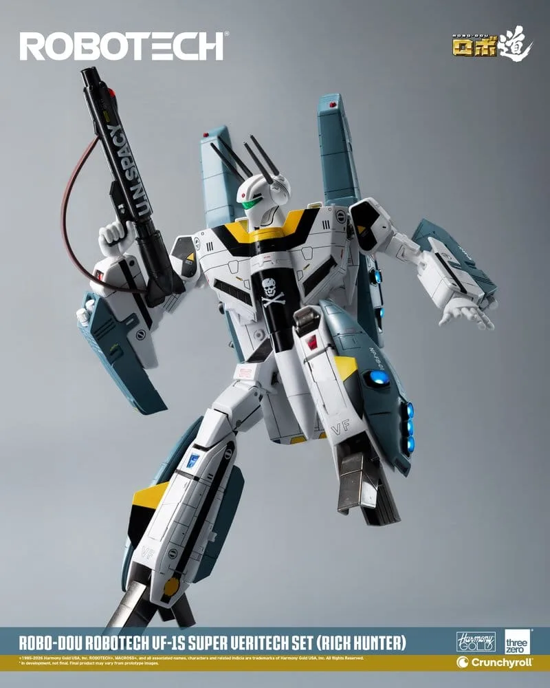 Robotech Action Figure – VF-1S Super Veritech Rick Hunter 20 cm 22