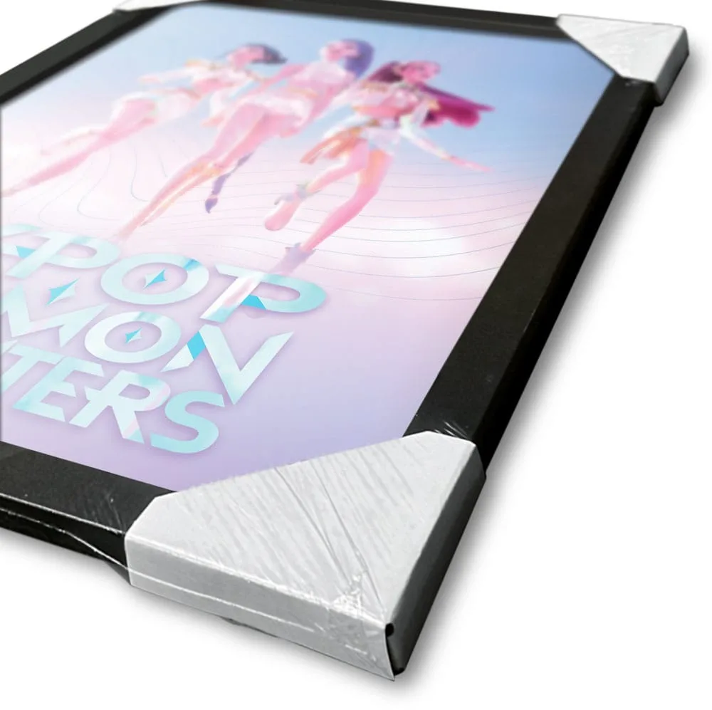 KPop Demon Hunters Framed Poster – Trio 30 x 40 cm 3