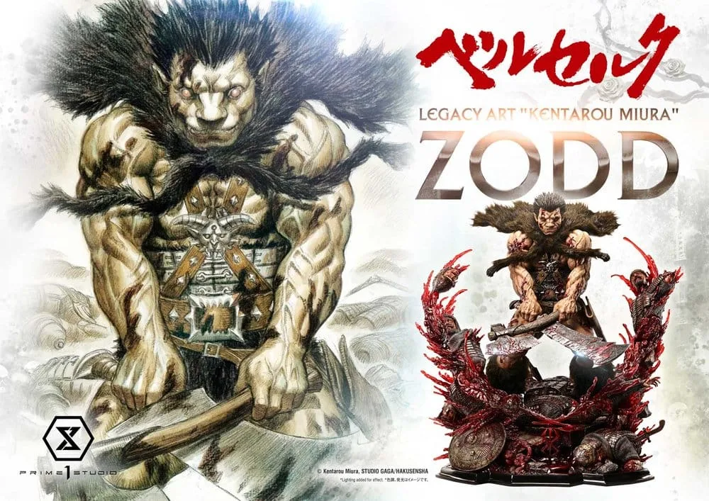 Berserk Statue – Zodd Legacy Art 1/4 88 cm 2
