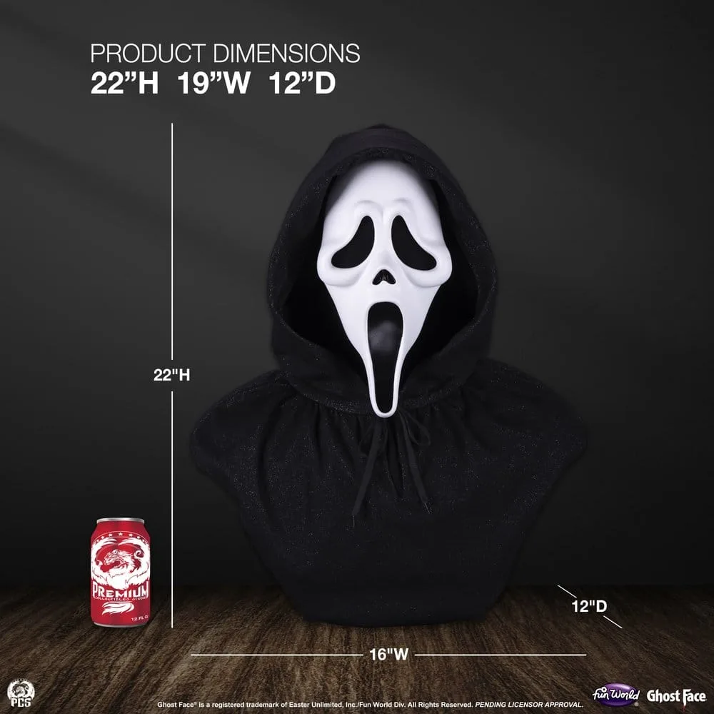 Ghost Face Bust – Life-Size 56 cm 15