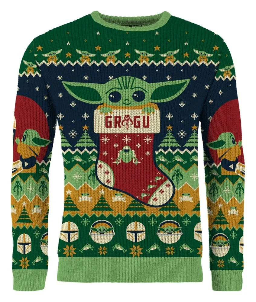 Star Wars Christmas Sweater – Baby Yoda M 3