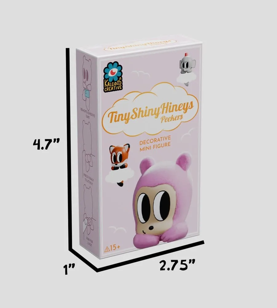 Tiny Shiny Hineys Minifiguren – Peakers 6er-Blindbox-Display 6 cm 9