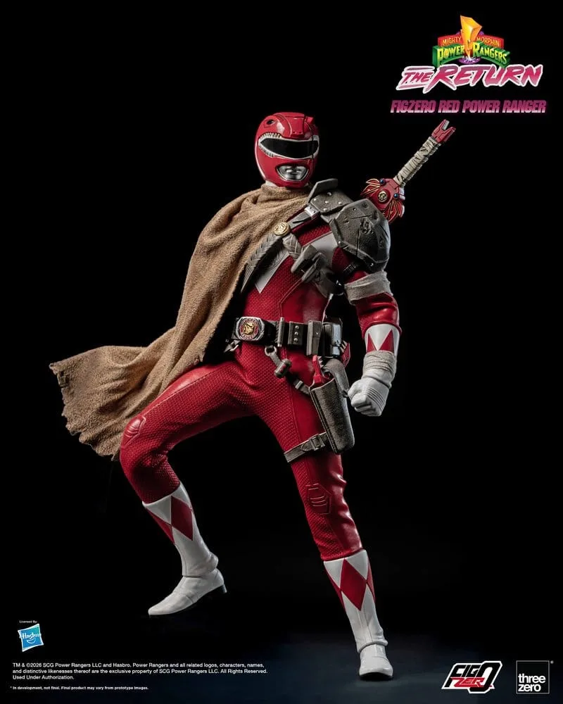 Power Rangers Action Figure – The Return FigZero Red Ranger 31 cm 5