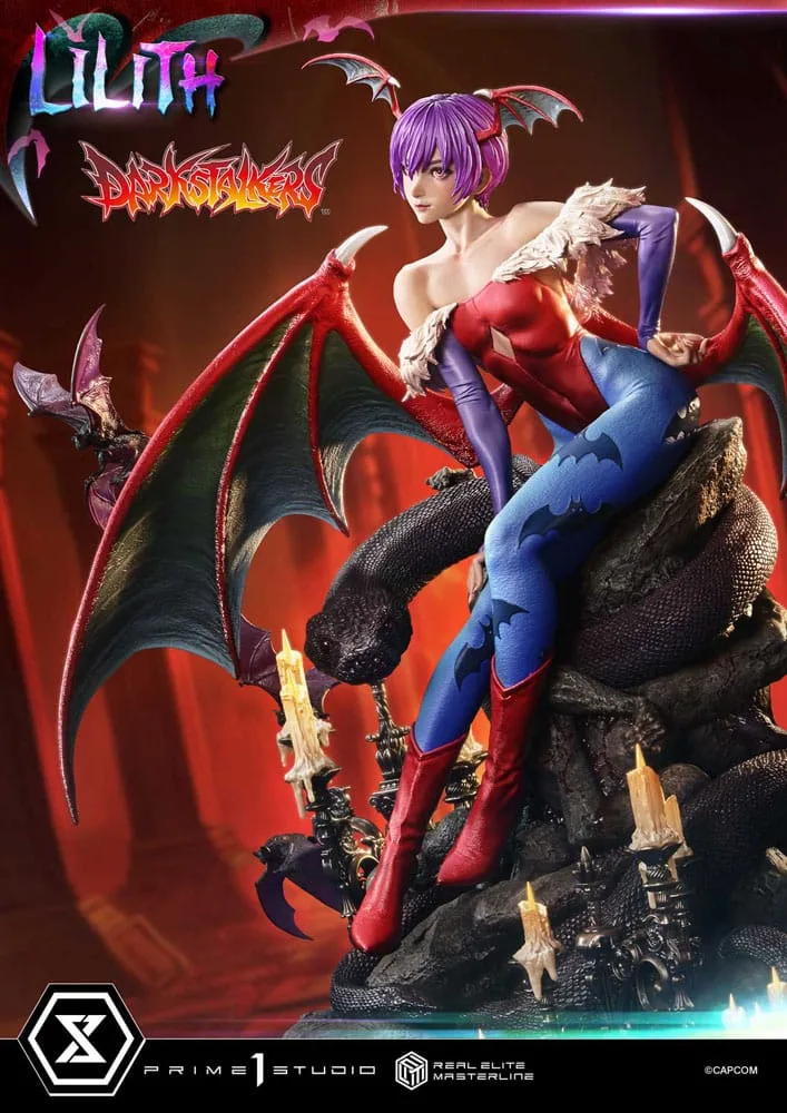 Darkstalkers Statue – Lilith Real Elite Masterline 1/4 Scale 52 cm 23