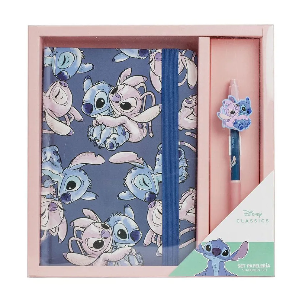 Lilo & Stitch Stationery Set – Notebook and Pencil
