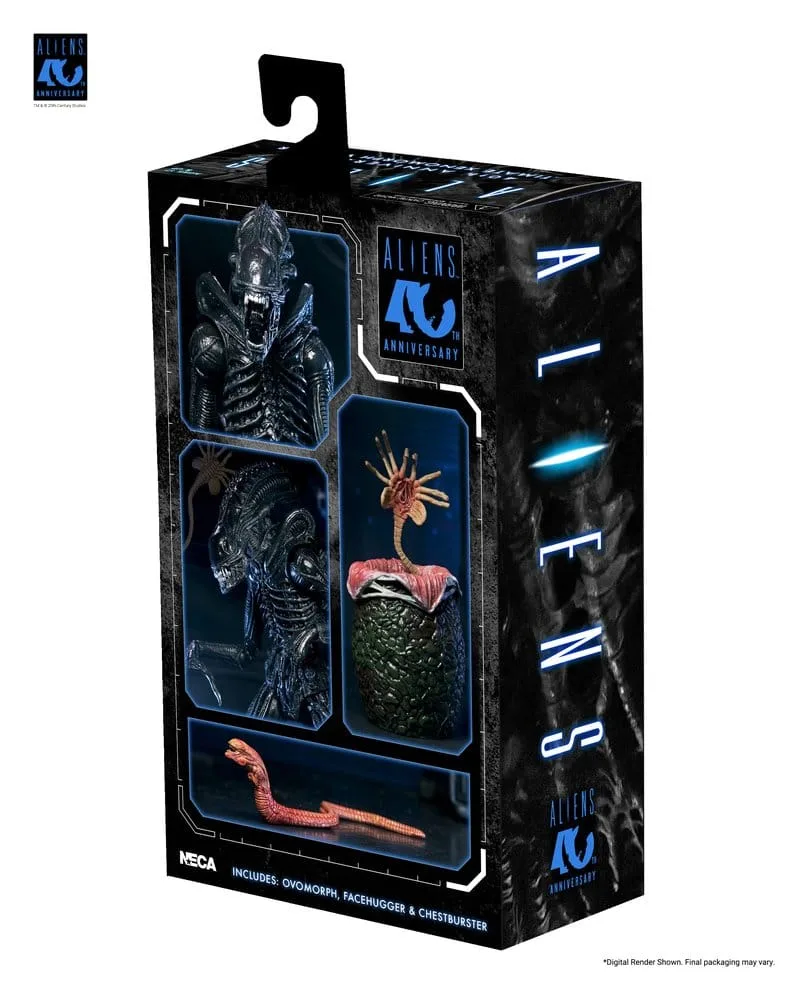 Aliens Action Figure – Black Xenomorph Warrior 23 cm 3
