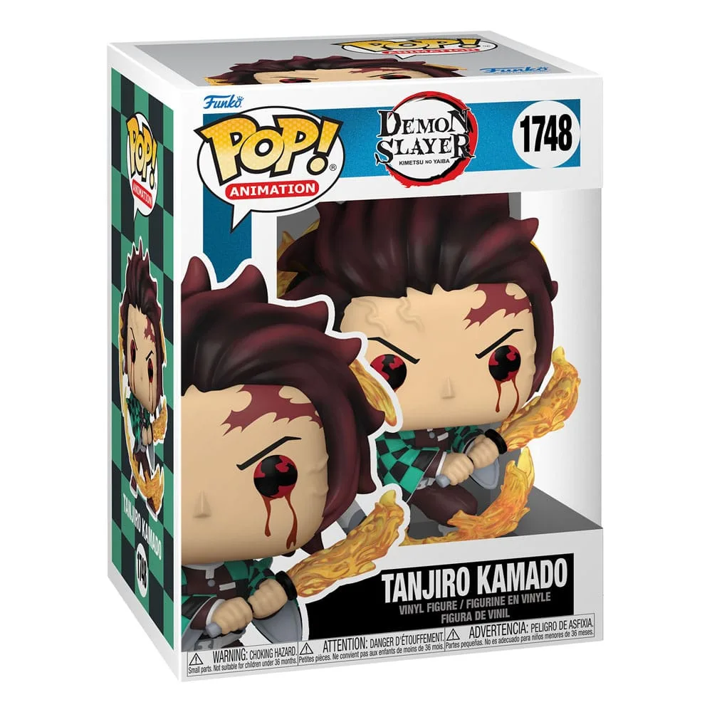 Demon Slayer Pop Vinyl Figure – Tanjiro Sun Breathing 9 cm 3