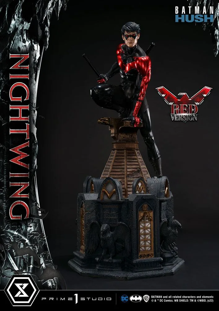 Batman Hush Statue – Nightwing Red Version 87 cm 3