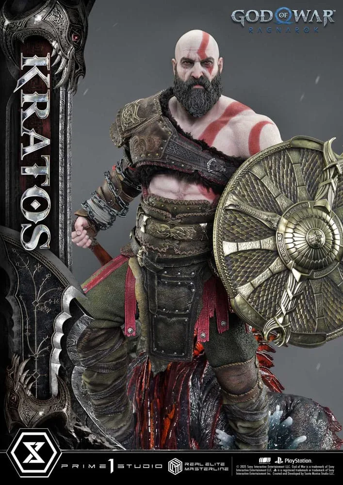 God of War Ragnarok Statue – Kratos Ultimate 1/3 Scale 95 cm 23