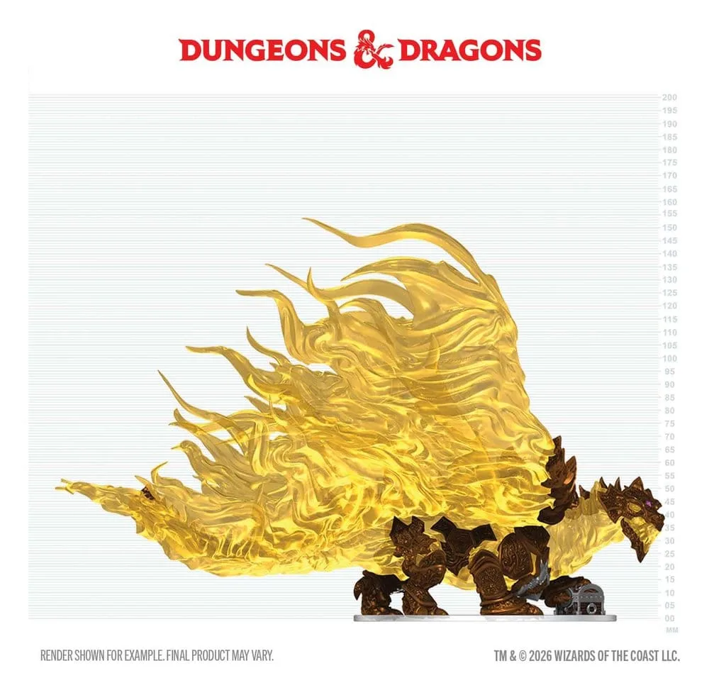 Dungeons & Dragons Miniature – Icons of the Realms Hollow Dragon 18 cm 5