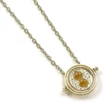 Harry Potter Necklace – Spinning Time Turner Gold-Plated 63 cm 3