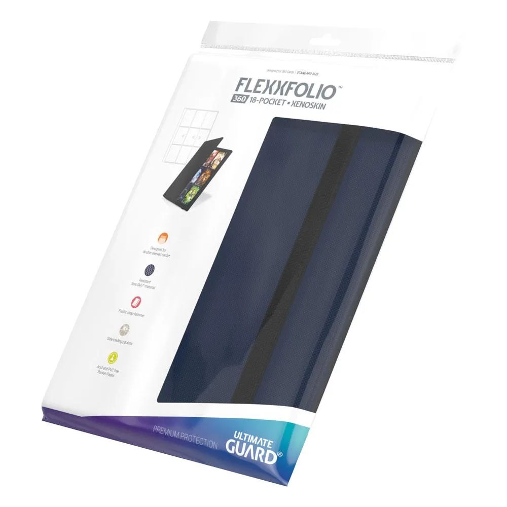 Ultimate Guard Card Binder – Blue Flexxfolio 360 Xenoskin 8