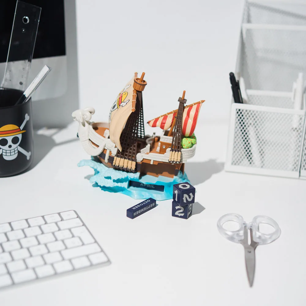 One Piece Perpetual Calendar – Going Merry 17 x 11 x 16 cm 6