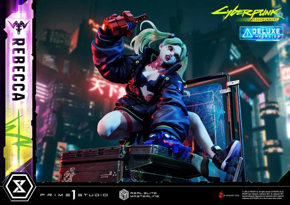 Cyberpunk Edgerunners Statue – Rebecca Deluxe 1/4 54 cm 5