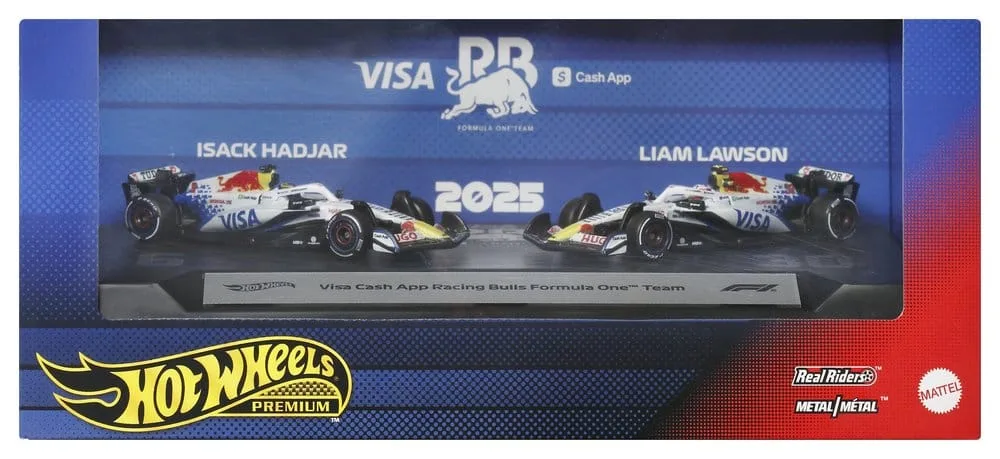 Formula 1 Die-Cast Cars – Racing Bulls Hot Wheels Premium 2-Pack 1:64 8