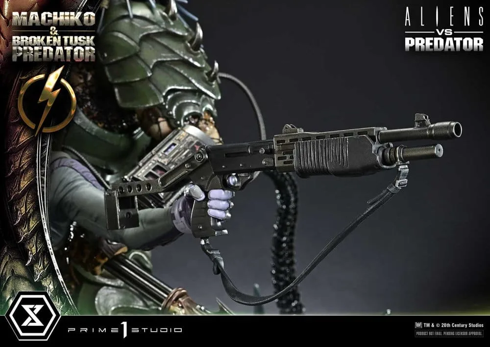 Aliens vs. Predator Statue – Machiko & Broken Tusk 79 cm 16