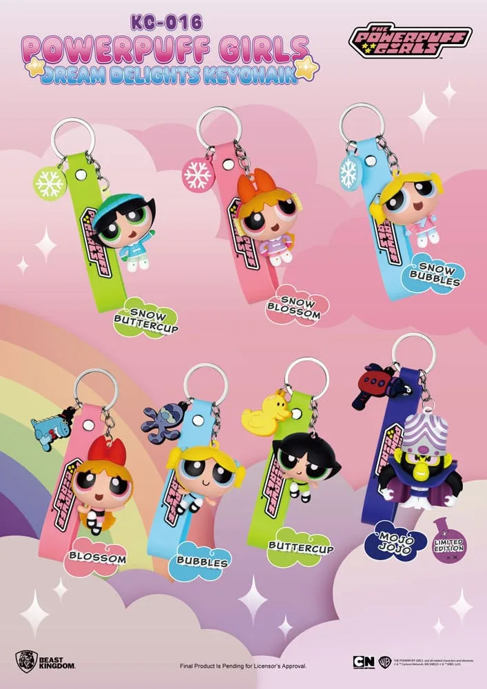The Powerpuff Girls Keychains – Blind Box Set 5 cm