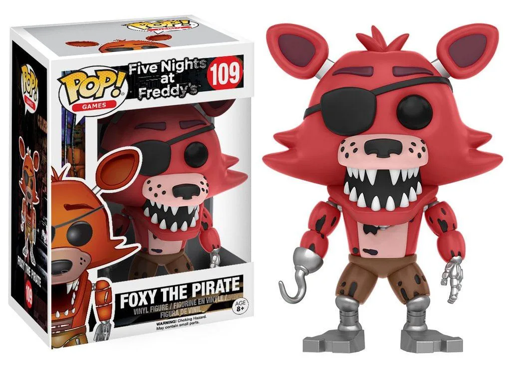 Five Nights at Freddy's Vinyl Figure – Foxy the Pirate 9 cm