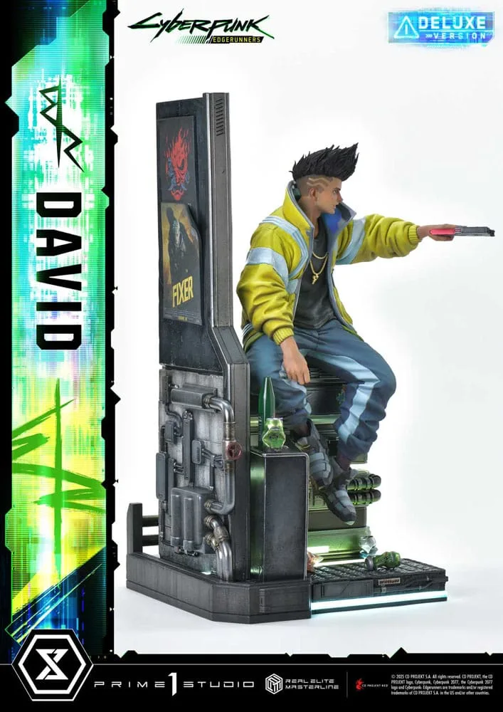 Cyberpunk Edgerunners Statue – David Bonus Version 58 cm 26