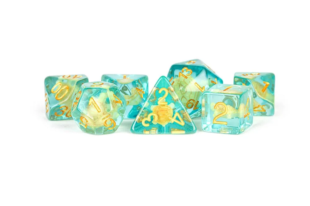 FanRoll Dice Set – Turtle 7-Piece 16 mm 2