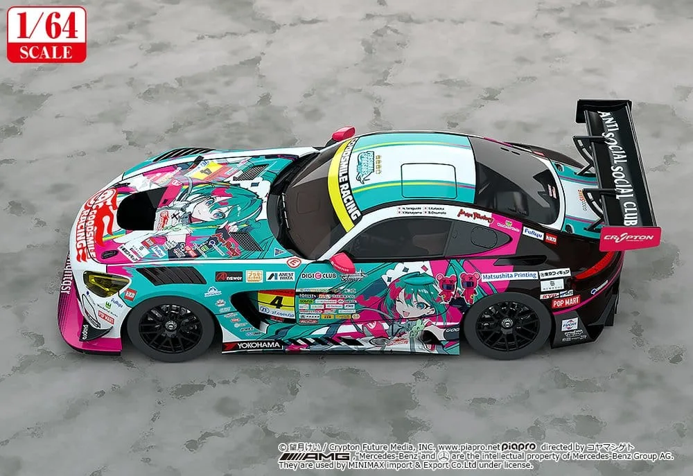 Hatsune Miku GT Project Model Car – AMG 2025 1/64 7 cm 4