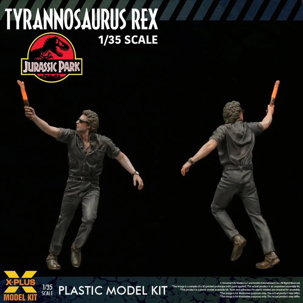Jurassic Park Modellbausatz – Tyrannosaurus Rex 1:35 42 cm 13