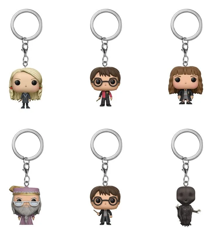 Harry Potter Pop! Schlüsselanhänger – 12er-Display je 4 cm 2