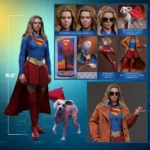 DC Comics Action Figure Set – Supergirl & Krypto 28 cm 18