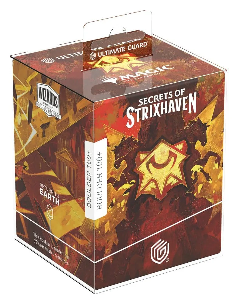 Magic The Gathering Deck Box – Lorehold Boulder 100+ 9