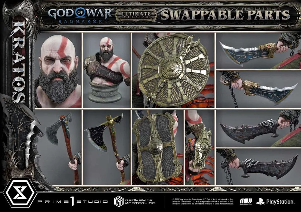 God of War Ragnarok Statue – Kratos Ultimate 95 cm 8