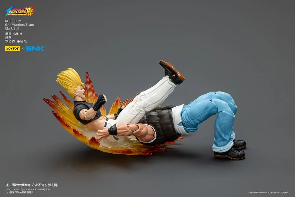 The King of Fighters 98 Action Figure – Clark Still 12 cm 3