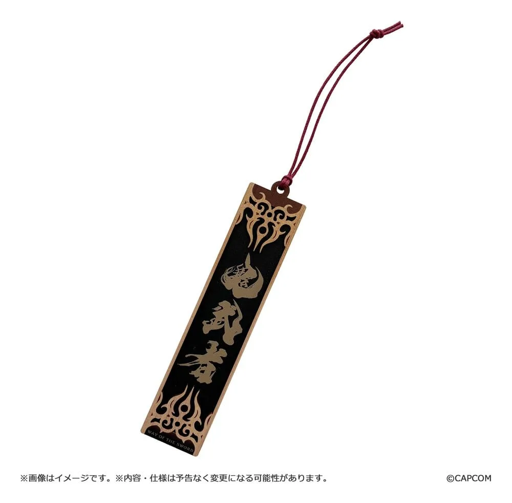 Onimusha Way of the Sword Keychain – Wooden Tag