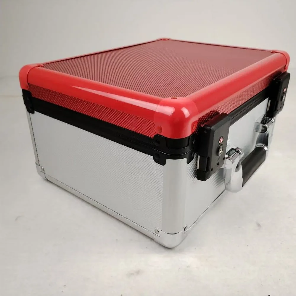 Evoretro Trading Card Case – Red and Silver X 90 Graded Cards 5