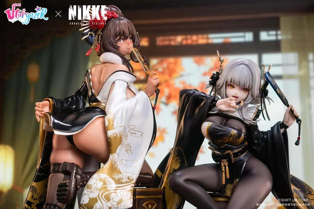 Goddess of Victory Nikke Statues – Blanc and Noir 1/4 Scale 2
