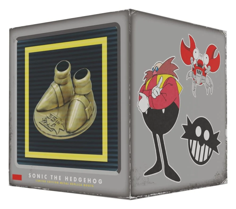 Sonic the Hedgehog Metal Boot Replica – 35th Anniversary 5