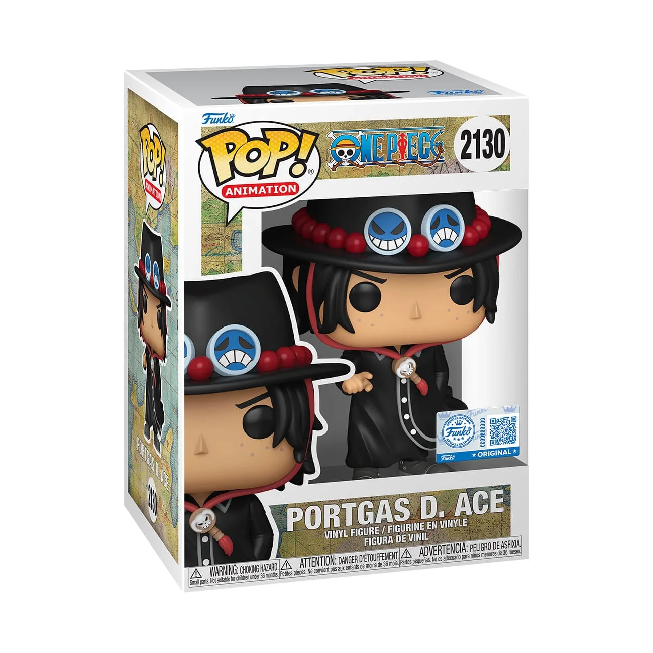 One Piece Pop Figure – Portgas D. Ace Intro Exclusive 9 cm 2