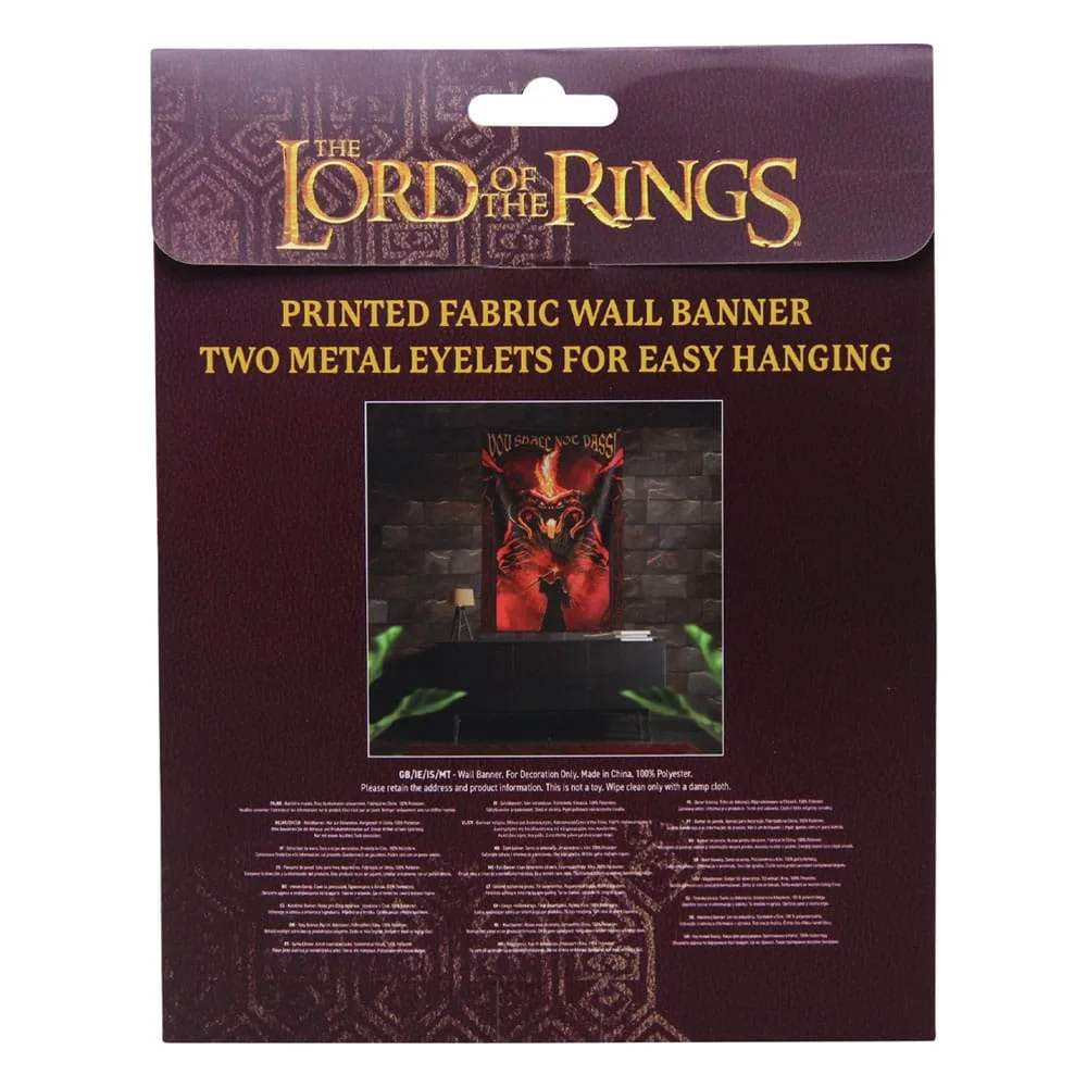Lord of the Rings Wall Banner – You Shall Not Pass 125 x 85 cm 3