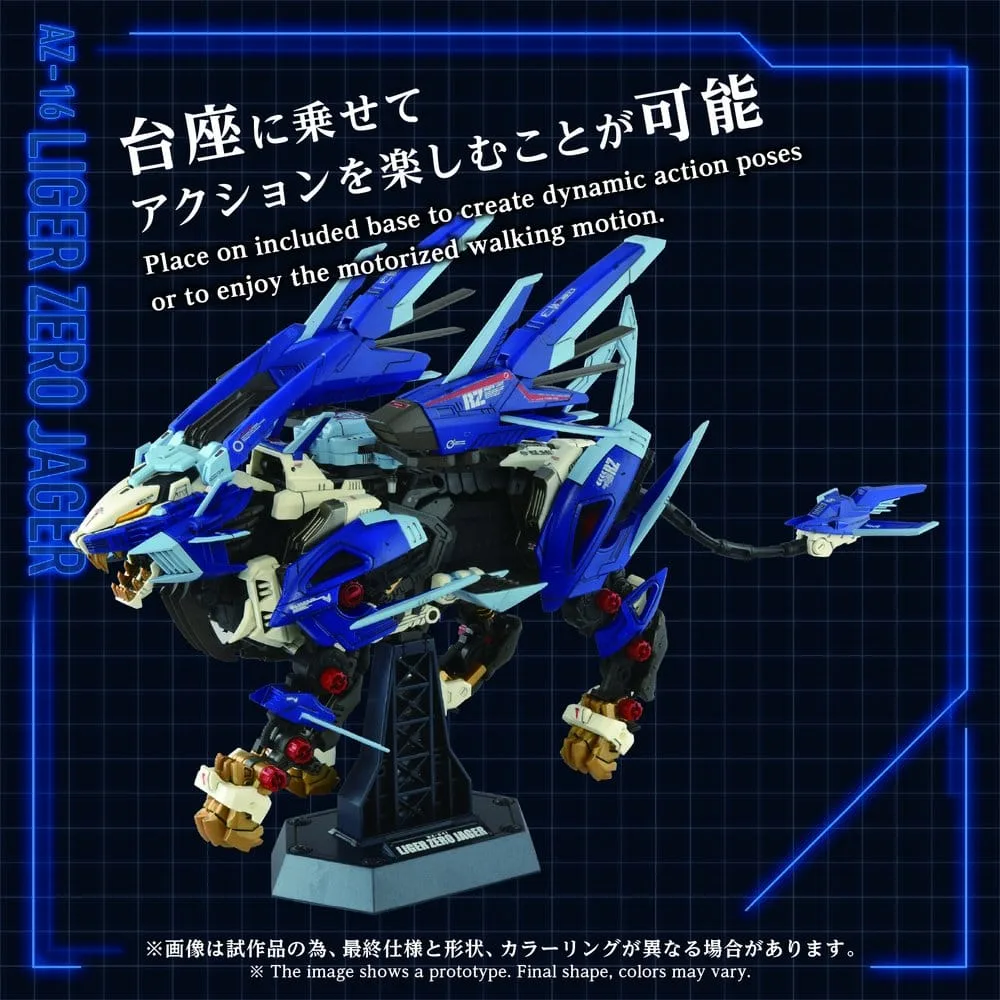 Zoids Model Kit – AZ-16 Liger Zero Jager 1/72 Scale 42 cm 10