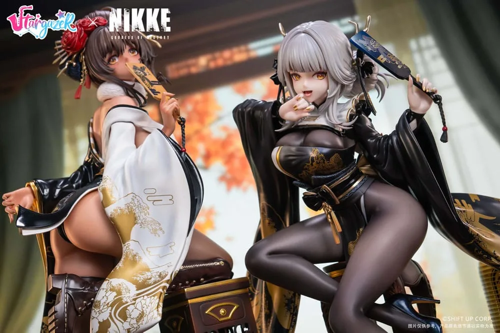 Goddess of Victory Nikke Statues – Blanc and Noir 1/4 Scale 3