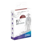 Ultimate Guard Card Sleeves – Katana Japanese Size Red 62 x 89 mm 1